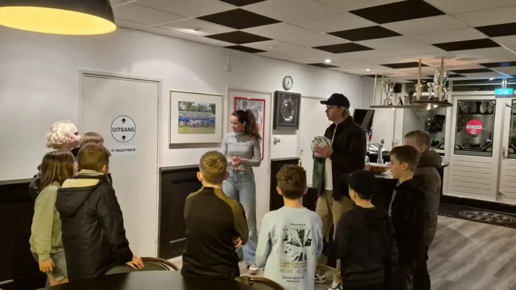 Sylvia heeft jeugdvoetbal een mindset training